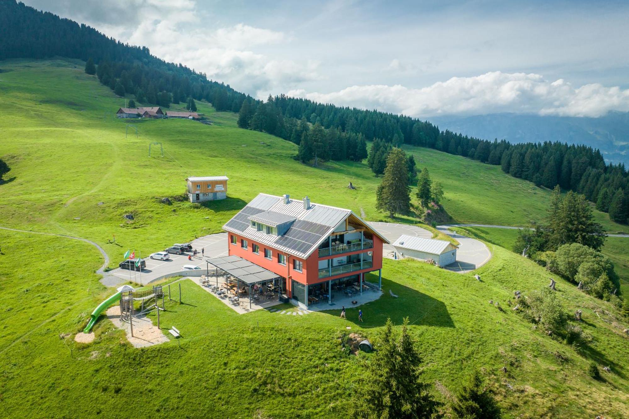 Hotel Restaurant Berghaus Malbun Buchserberg Buchs  Eksteriør bilde